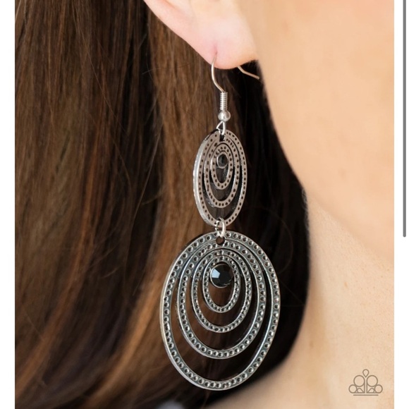 Cosmic Twirl Earrings NWT - Picture 2 of 3